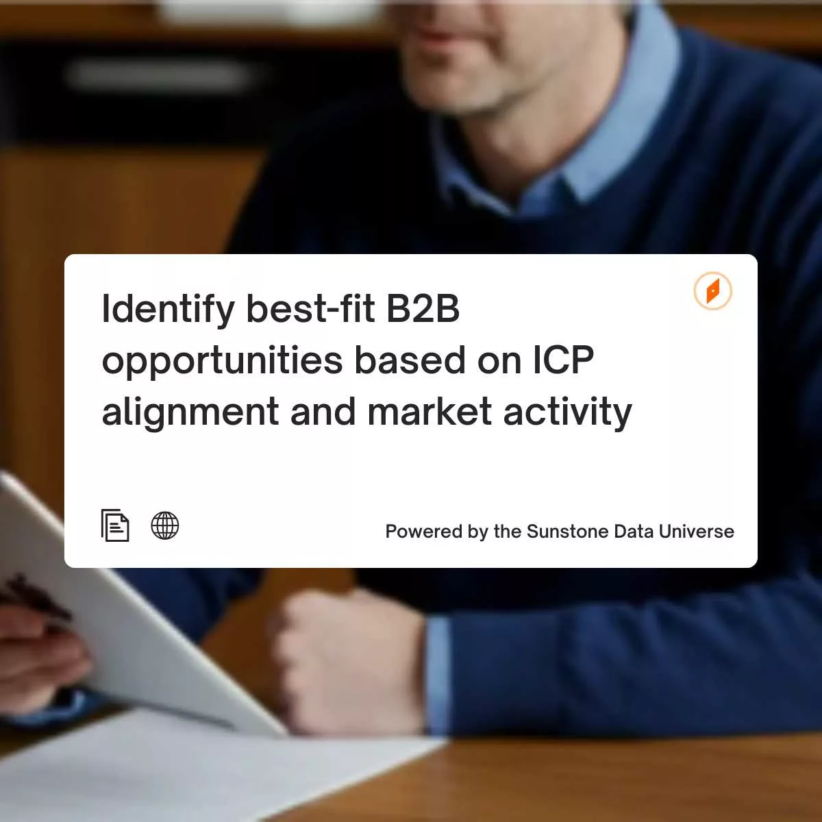 SaleSight sales acceleration platform identifying best-fit clients based on market activity